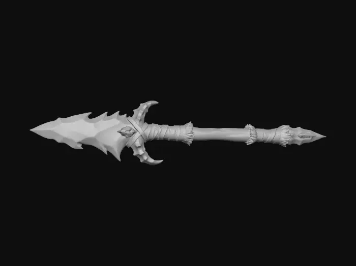 3D model for Frozen Ice Spear