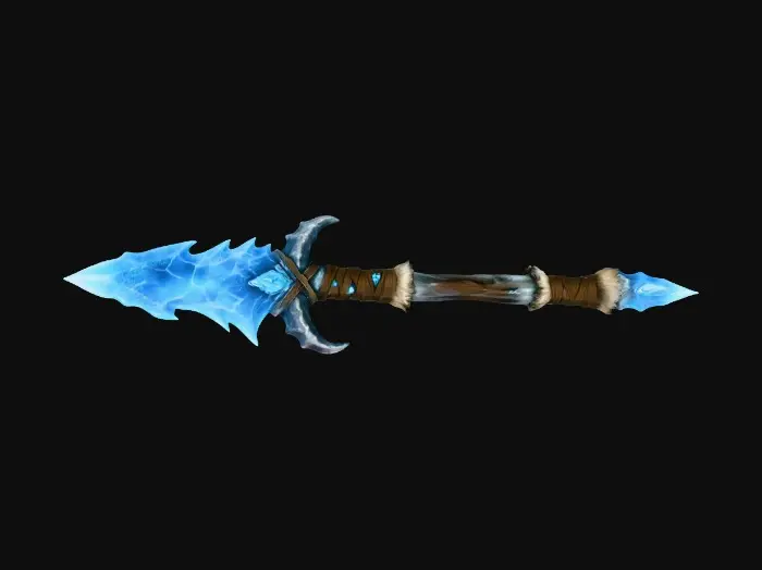 3D model for Frozen Ice Spear