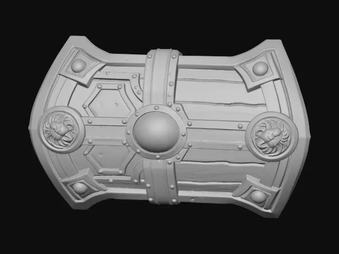 3D model for Lion Shield