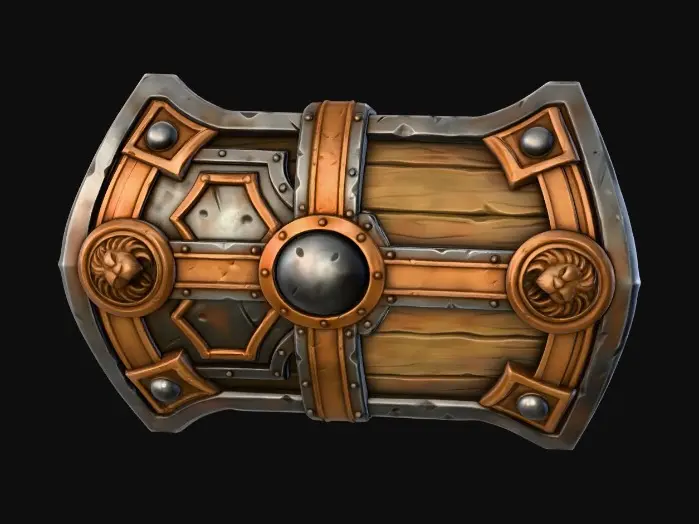 3D model for Lion Shield