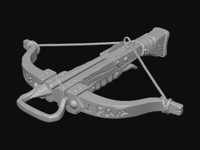 3D model for Stylized Crossbow