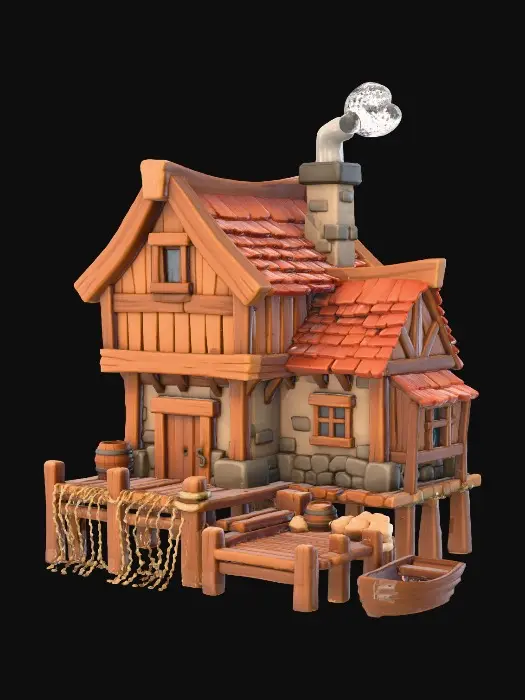 3D model for Fisherman's Retreat