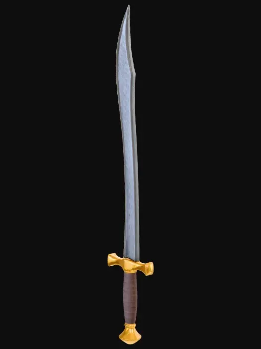 3D model for Scimitar Sword