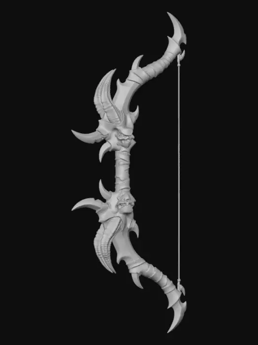 3D model for Demonic Bow