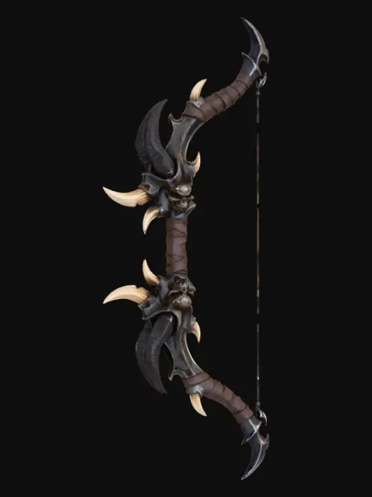 3D model for Demonic Bow