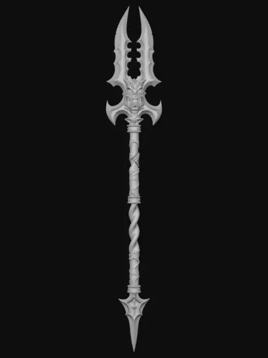 3D model for Infernal Trident