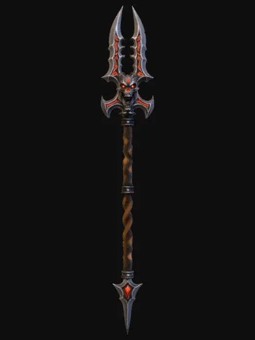 3D model for Infernal Trident
