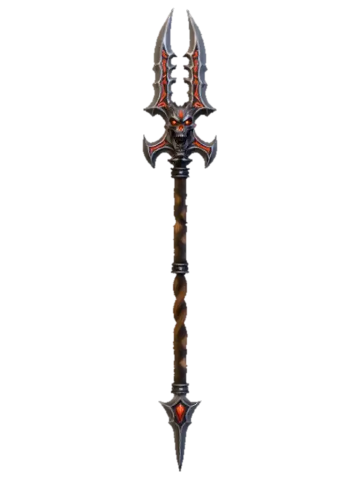 โมเดล 3D ของ Infernal Trident - Demonic สร้างโดย AI