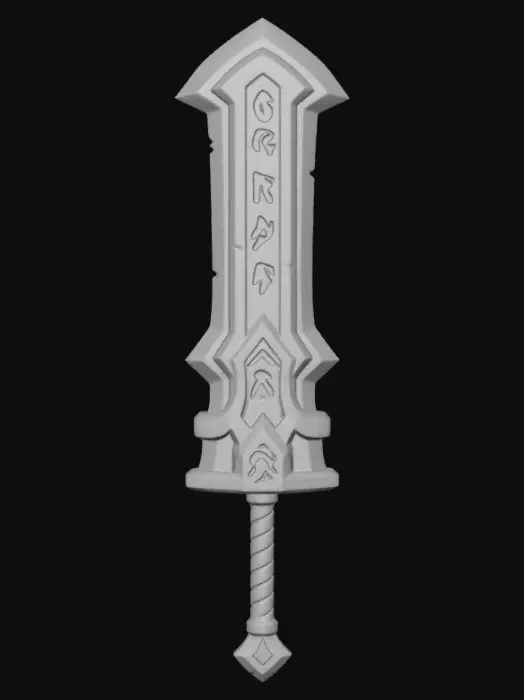 3D model for Runic Blade