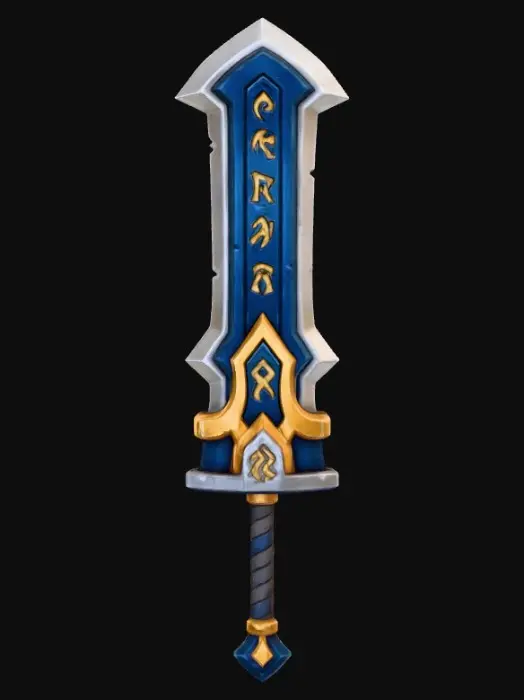 3D model for Runic Blade