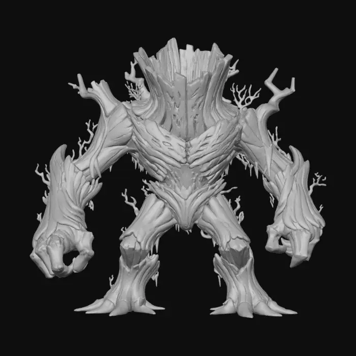 3D model for Guardian of the Enchanted Woods