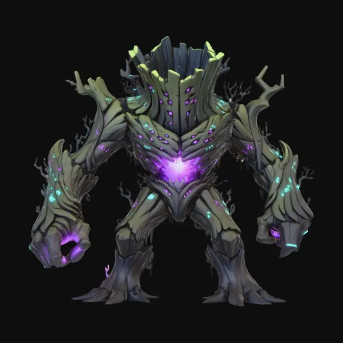 3D model for Guardian of the Enchanted Woods