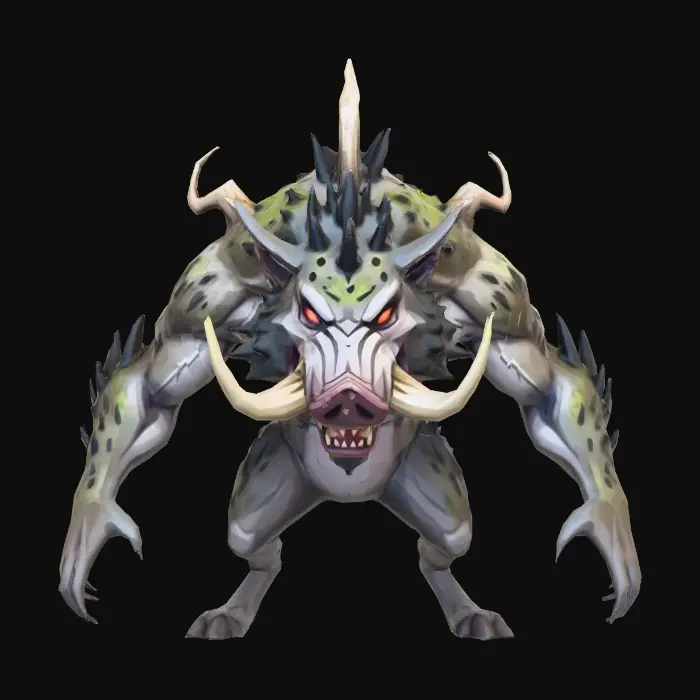 3D model for Beast of Thorns