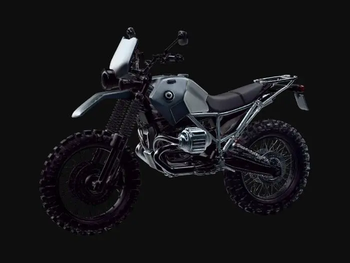 3D model for BMW Adventure Bike on Display