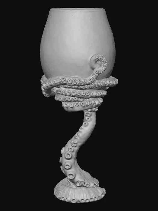3D model for Octopus Goblet