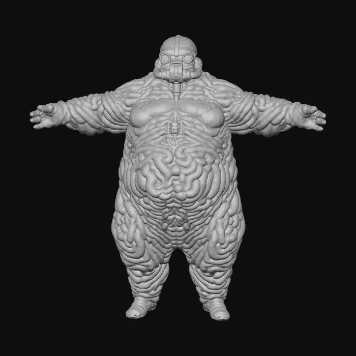 3D model for Pulsating Guardian