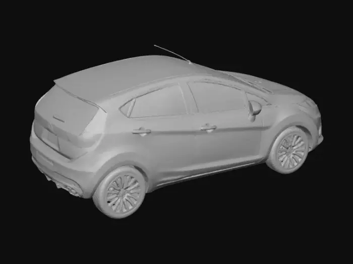 3D model for Ford Fiesta