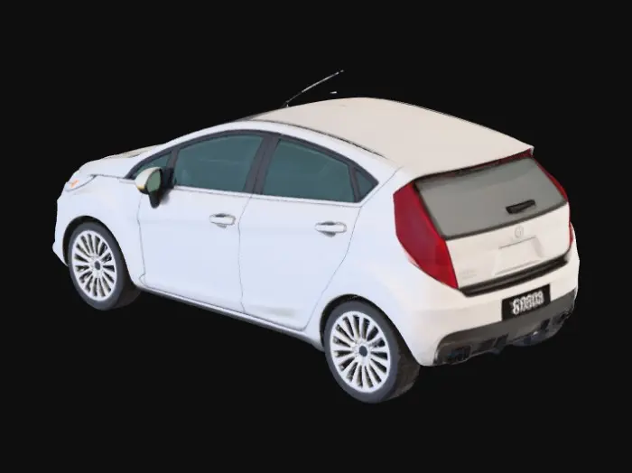 3D model for Ford Fiesta