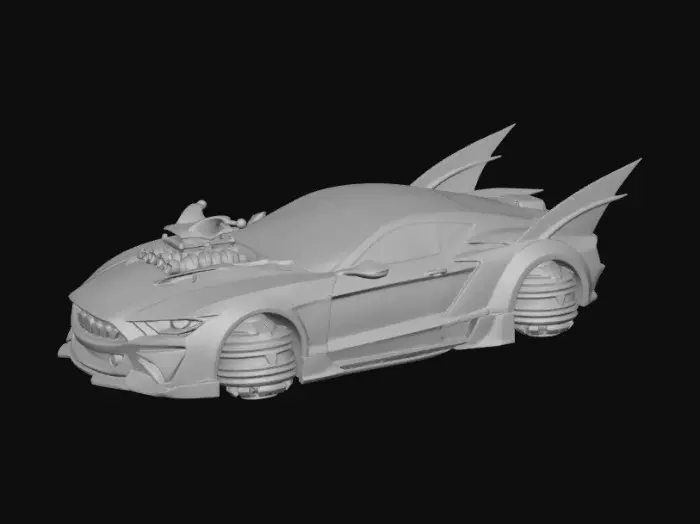 3D model for Jester's Ride