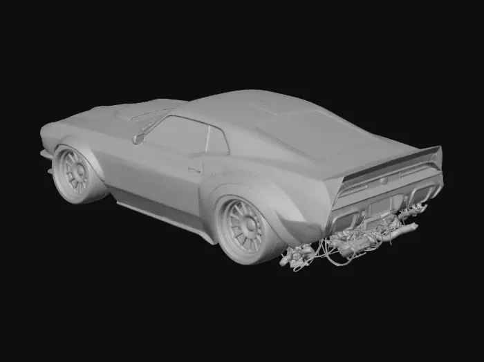 3D model for Cyber Muscle Machine