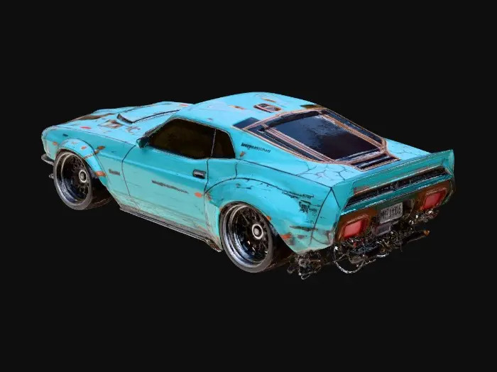 3D model for Cyber Muscle Machine