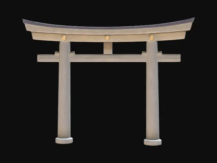 3D model for Torii Gate