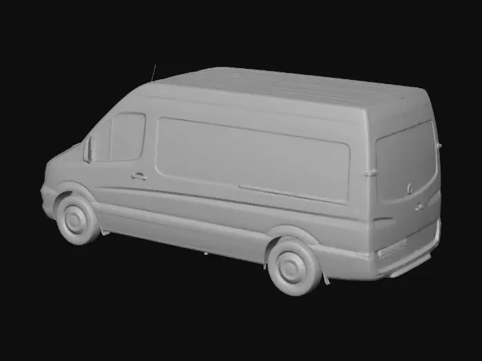 3D model for ParcelSwift Delivery Van