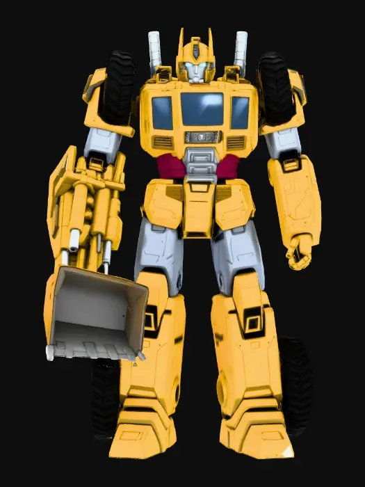 3D model for Bulldozer Bot