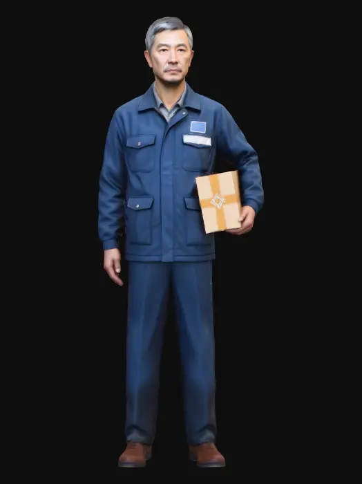 3D model for Mail delivery