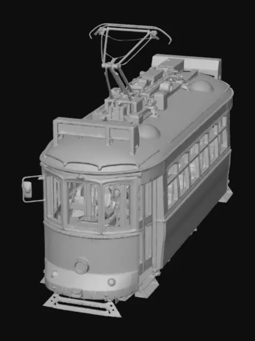 3D model for Lisbon Tram Beauty