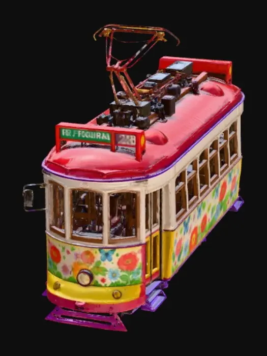 3D model for Lisbon Tram Beauty
