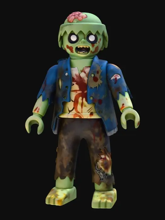 3D model for Playmozombie