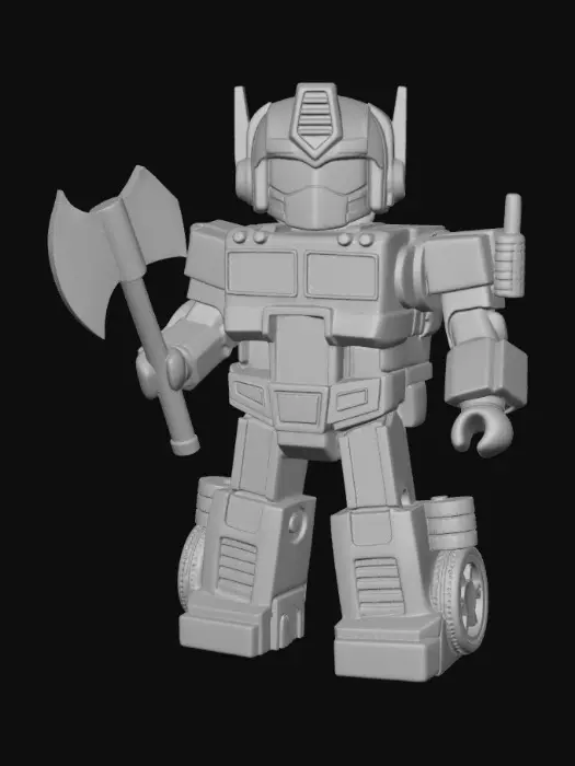 3D model for Prime Playmobil