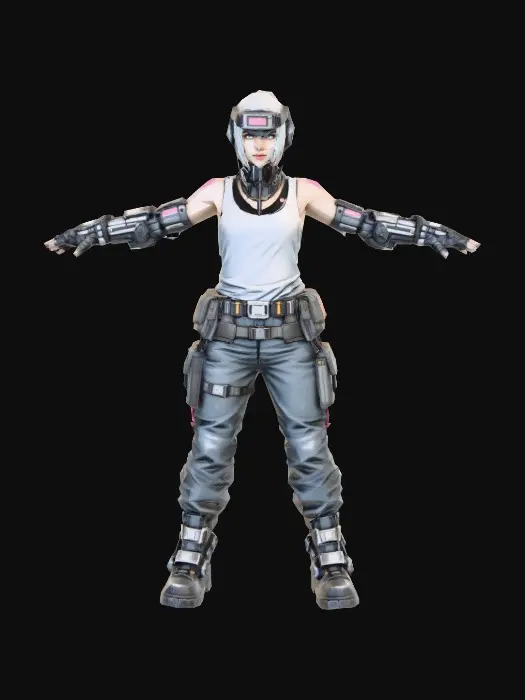 3D model for Cyborg Explorer