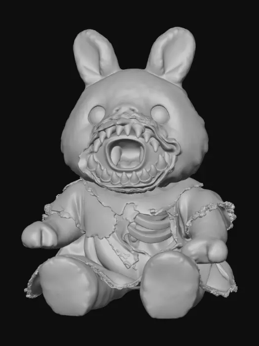 3D model for Terrifying Toy Bunny