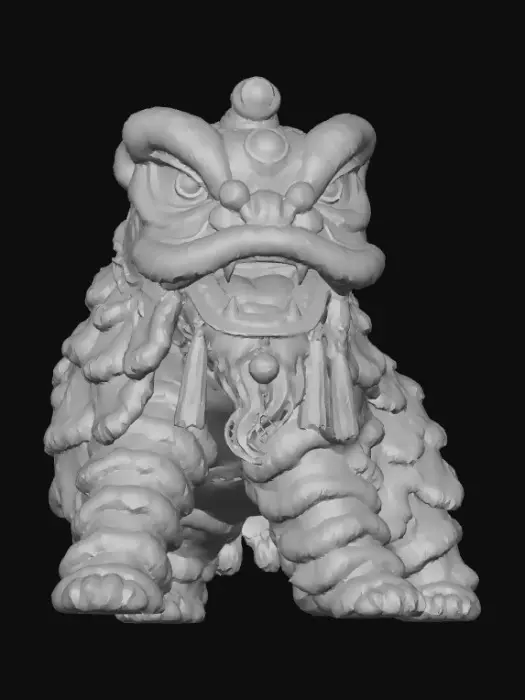 3D model for Lion Dance Celebration