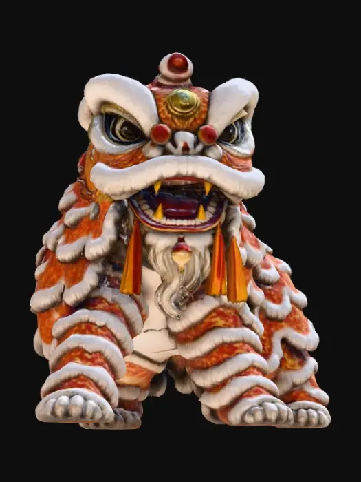 3D model for Lion Dance Celebration