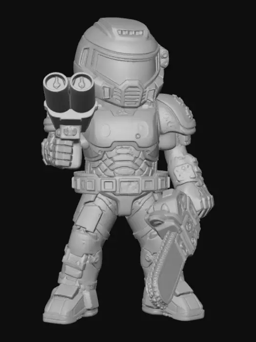 3D model for Doomobile