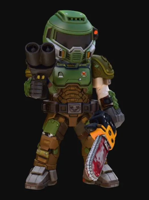 3D model for Doomobile