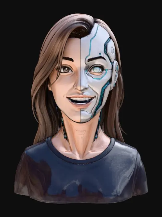 3D model for Cybernetic Dawn