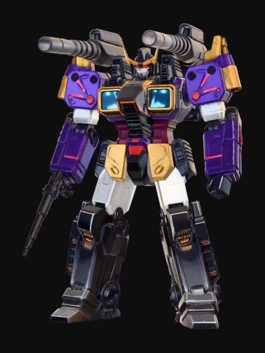 3D model for Neon City Colossus