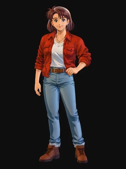 3D model for Classical anime style