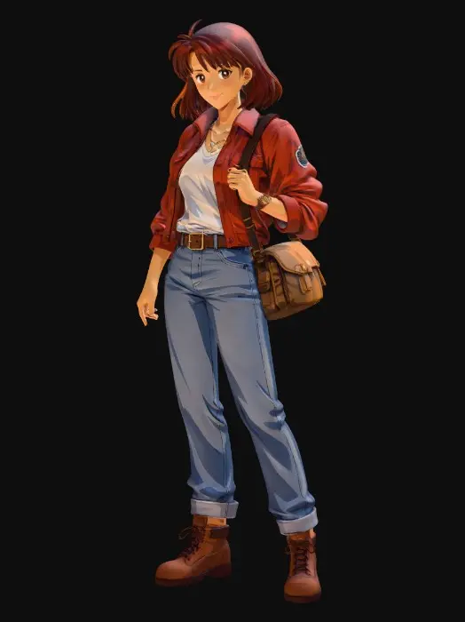 3D model for Variation anime style