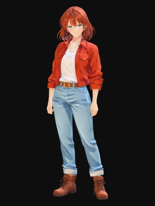 3D model for Variation anime style 2