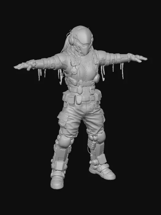 3D model for Cybernetic Sentinel