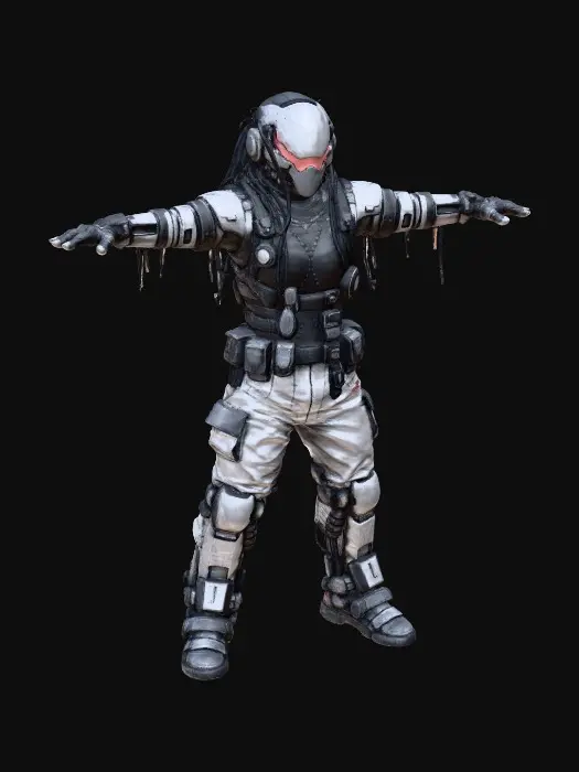 3D model for Cybernetic Sentinel