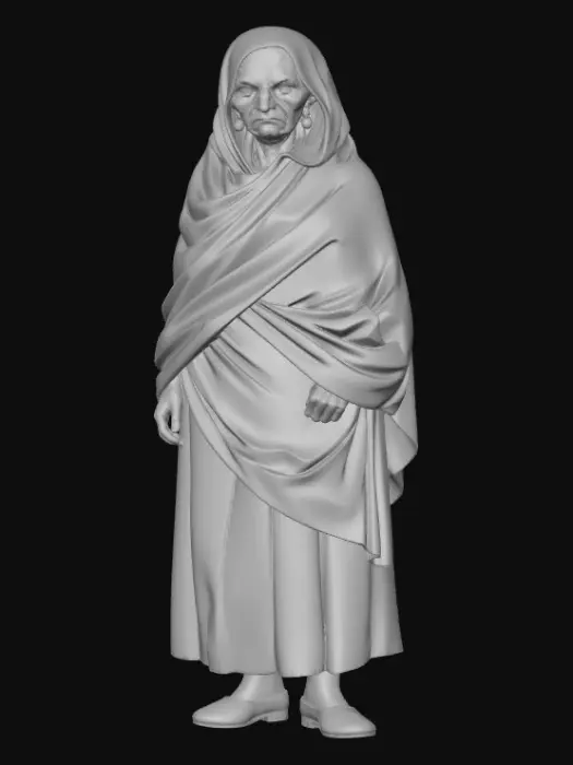 3D model for Wrapped in Wisdom