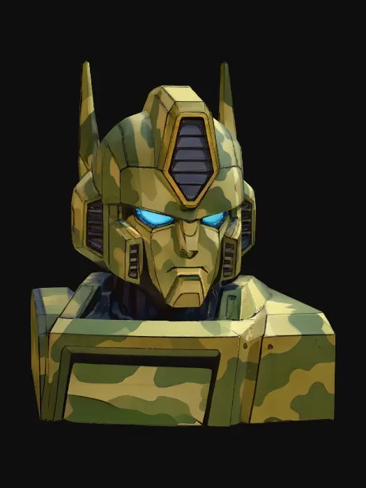 3D model for robot military