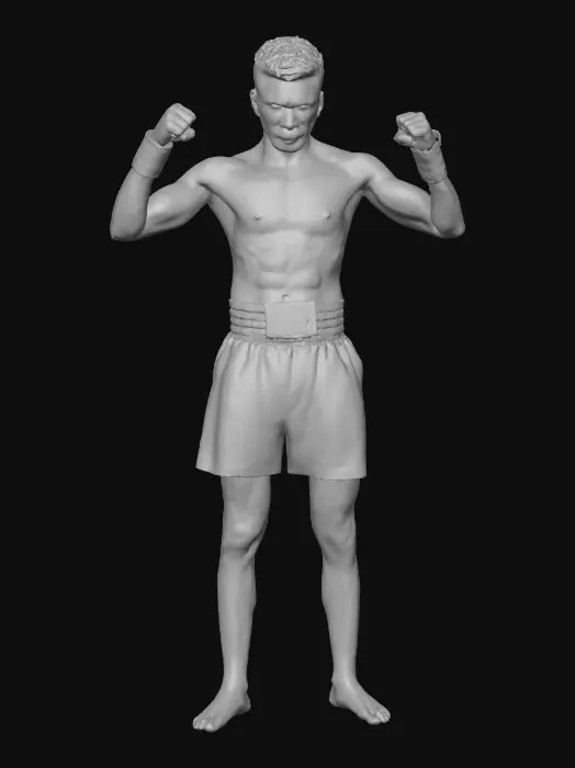 3D model for Sagat, from street fighter alpha