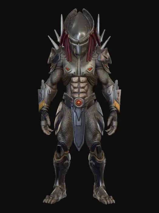 3D model for The predator, ultra realistic model